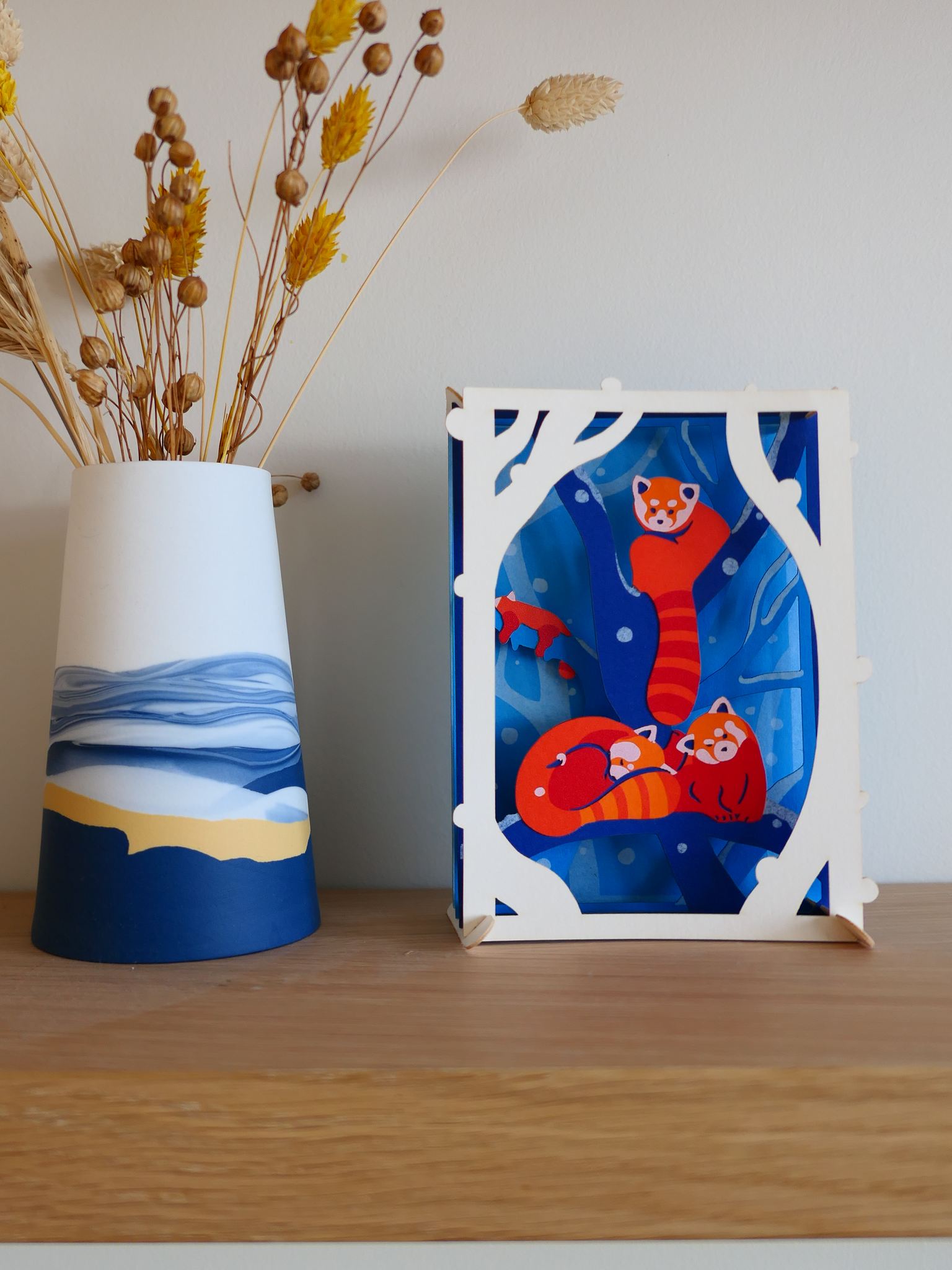 Paper theater - Red Panda