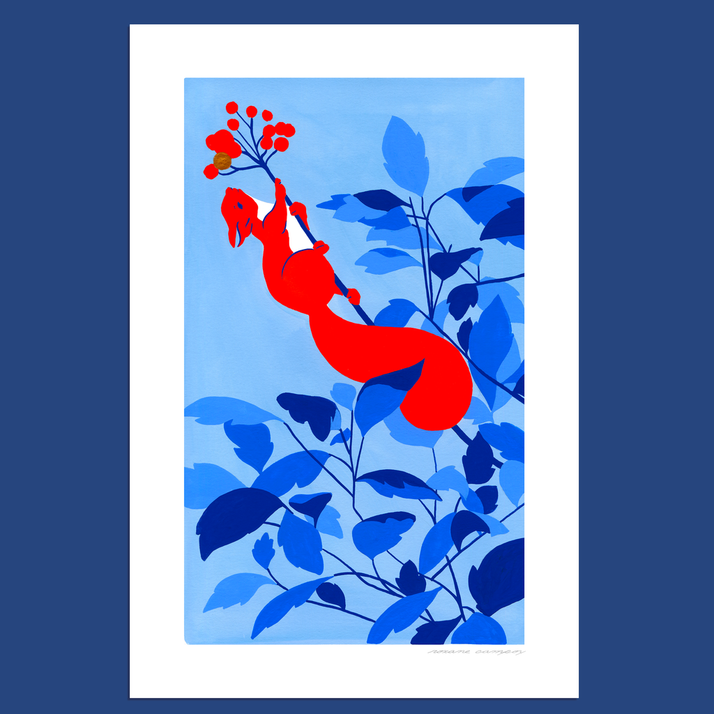 Red Squirrel - Limted print